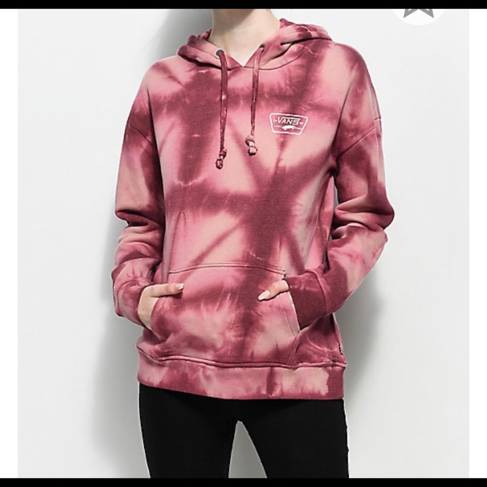 Looking for vans pink tie dye hoodie L-XL